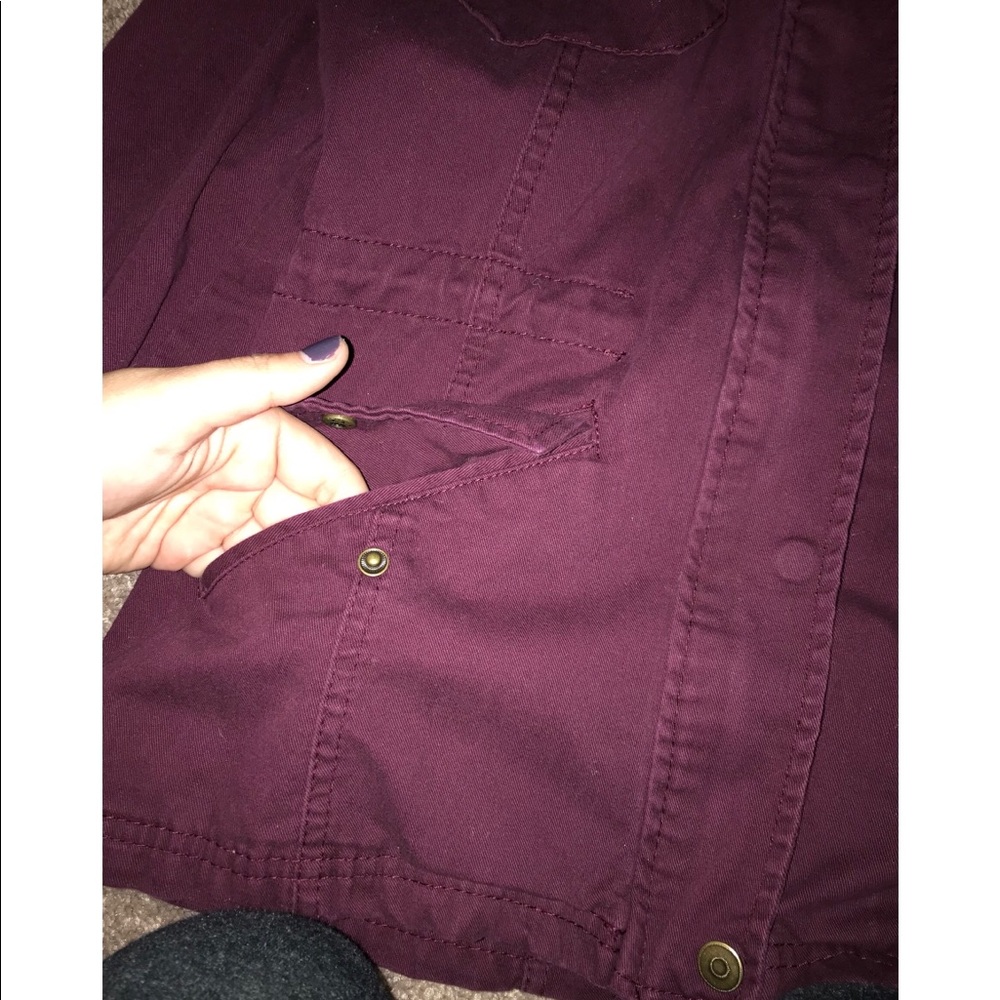 Maroon Jacket - image 3